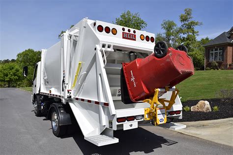 Rush Refuse Systems specializes in commercial, demolition and residential rear loaders from leading body manufacturers such as . . Rear load garbage truck bodies